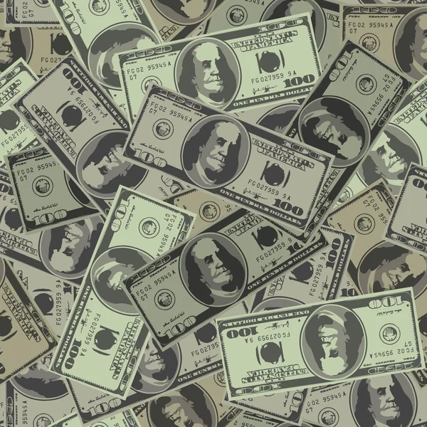 Dollars fond — Image vectorielle