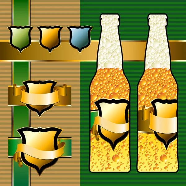 Conjunto de cerveja —  Vetores de Stock