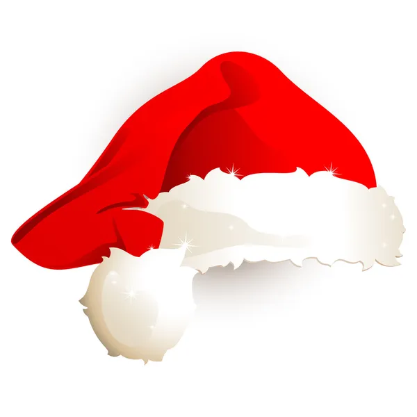 Cappello di Natale — Vettoriale Stock
