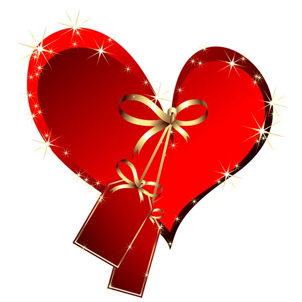 Heart decorative — Stock Vector