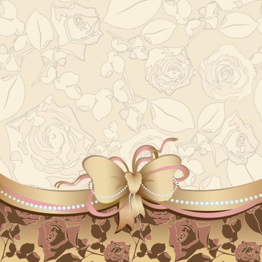 Floral background clipart