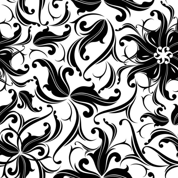 Textura floral sem costura — Fotografia de Stock