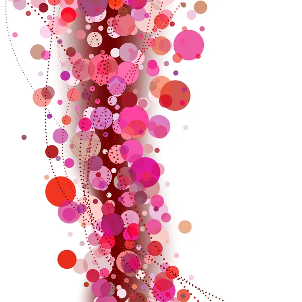 Abstrakt rosa Hintergrund — Stockvektor