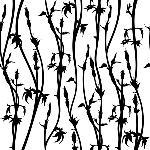 Texture florale sans couture — Image vectorielle