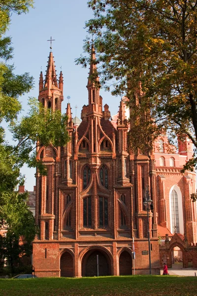 St. Anne's Church in Vilnius — Stock Photo, Image