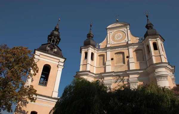 Kościół św Michała w Wilnie — Zdjęcie stockowe