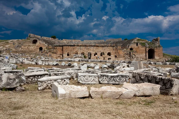 Театр Иераполиса — стоковое фото