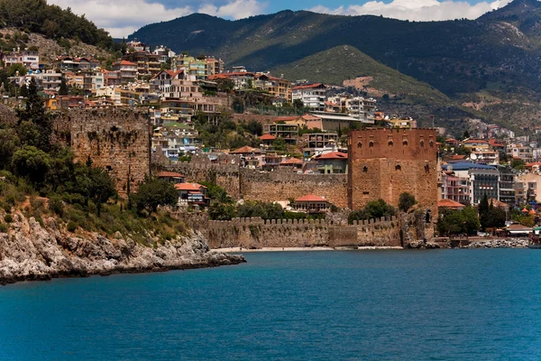 Red Tower in Alanya — Stock Photo, Image