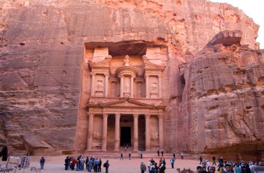 Petra in Jordan clipart