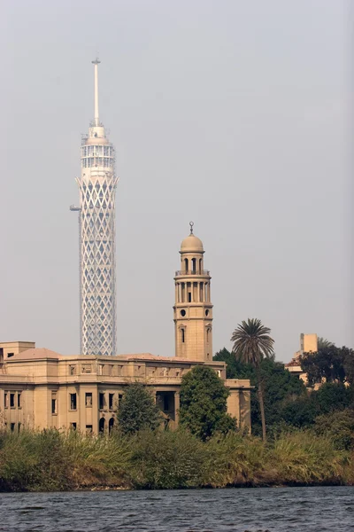 Tv 타워와 모스크 — 스톡 사진