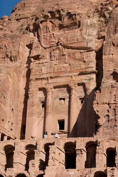 Petra in Jordanië — Stockfoto