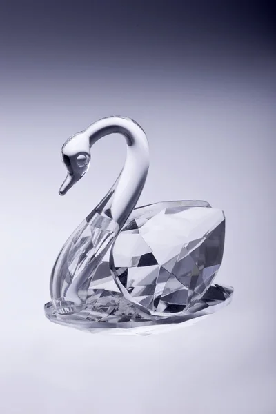 Stock image Crystal swan