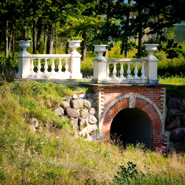 Uzutrakis manor in Litouwen — Stockfoto