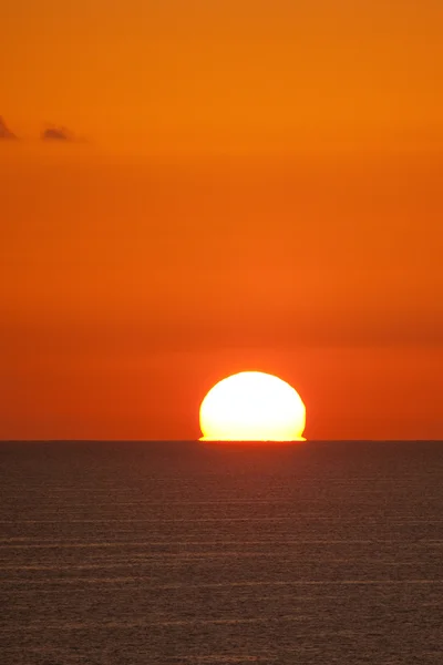 Lever de soleil en mer Rouge — Photo