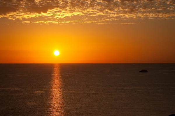 Lever de soleil en mer Rouge — Photo