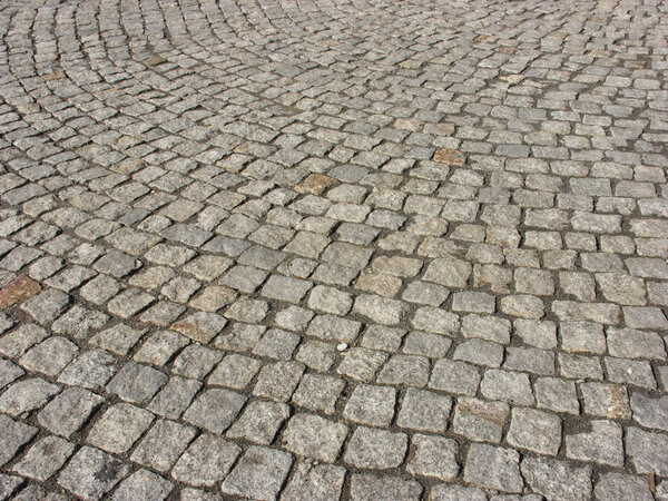 Stone pavement