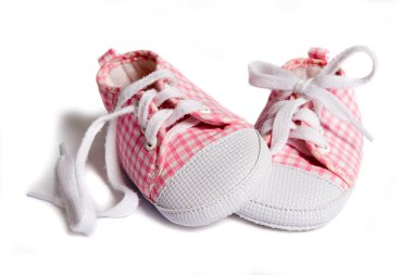 Baby sneakers clipart