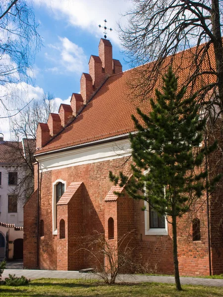Η εκκλησία του Αγίου Νικολάου στη Βίλνιους — Φωτογραφία Αρχείου