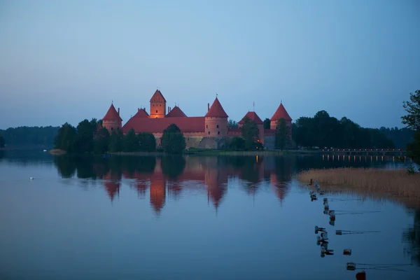 Castello dell'isola Trakai — Foto Stock