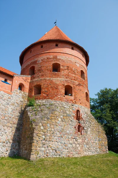 Острів замок Trakai — стокове фото