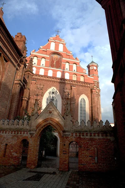 Kyrkan av St francis och Leif — Stockfoto