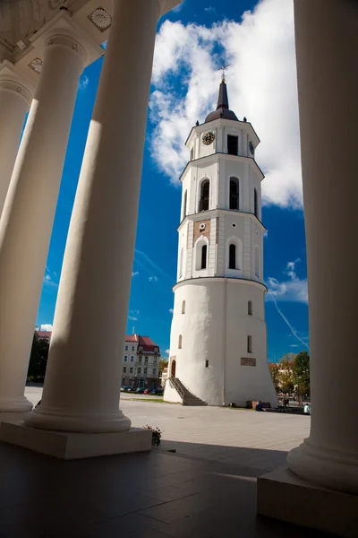 Belfry of Vilnius Cathedral — Stock Photo, Image