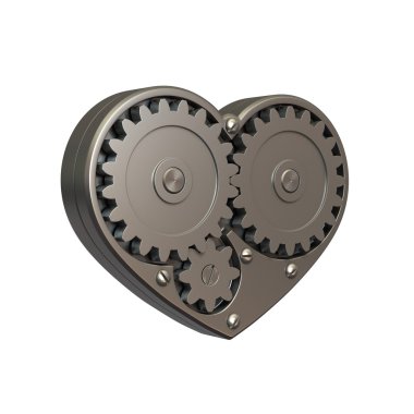 Steel heart clipart