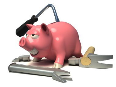 Piggy bank clipart