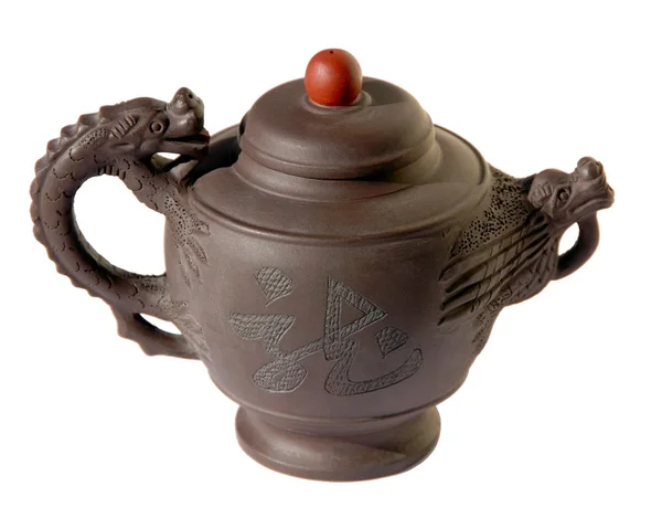 Clever tea pot — Stock Photo, Image