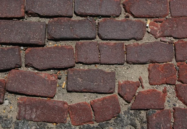 Antique brick street — Stock Photo, Image