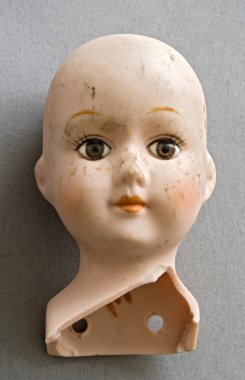 Head of doll clipart