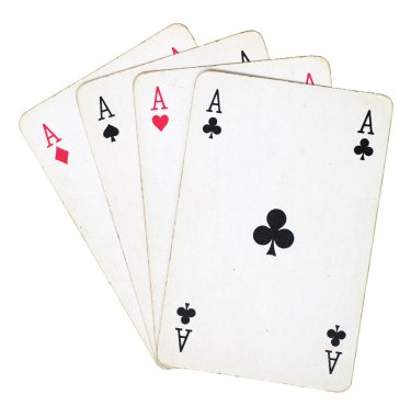 Four aces clipart