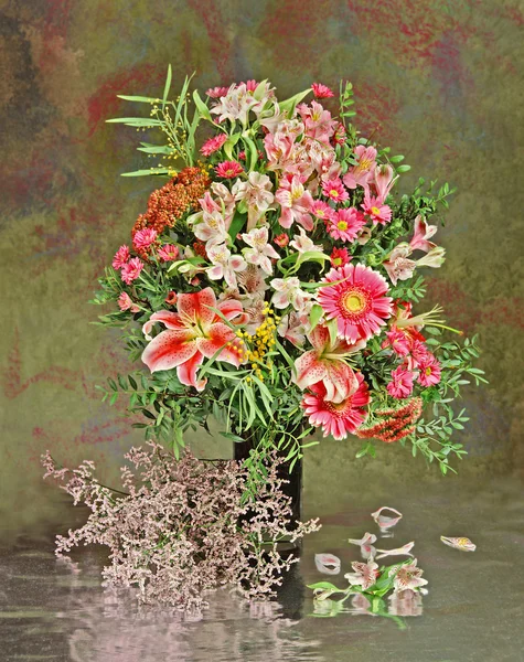 Blomster i vase 2 – stockfoto