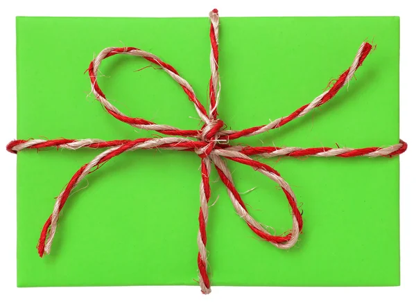 Green parcel — Stock Photo, Image
