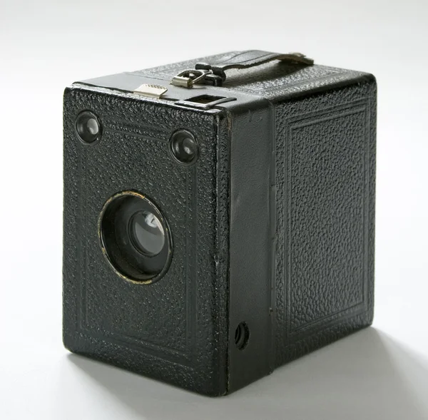 Câmera velha caixa Fotografia De Stock