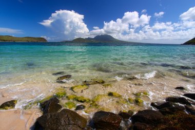 Major's Bay Beach - Saint Kitts clipart