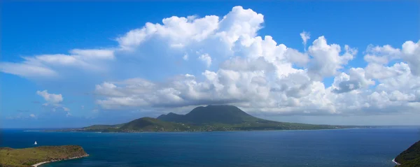 Caribbean island of Nevis — Stock Photo, Image