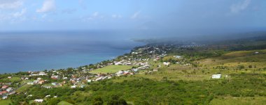 Coastline of Saint Kitts clipart