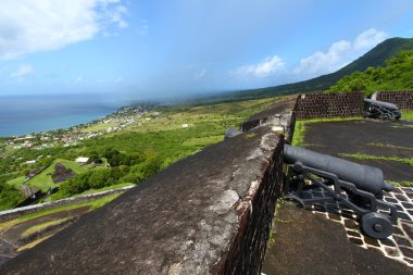 Coastline of Saint Kitts clipart