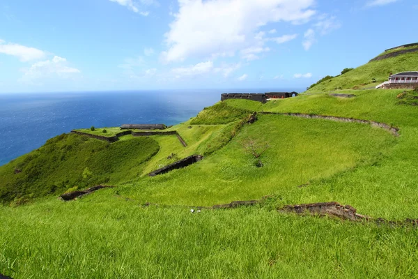 Brimstone Hill Fortress - Saint Kitts — Stock Photo, Image
