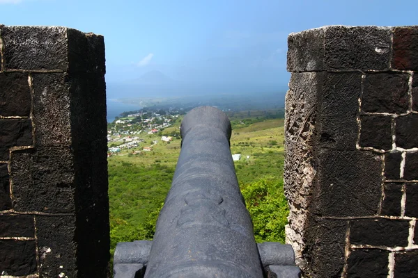 Brimstone Hill Fortress - St Kitts — Stock Photo, Image