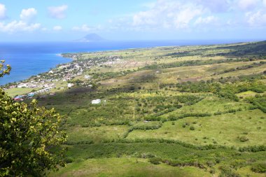 Coastline of Saint Kitts clipart