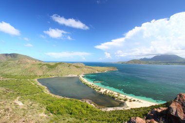 Majors Bay Beach - Saint Kitts clipart