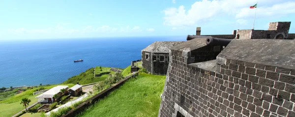 stock image Brimstone Hill Fortress - St Kitts