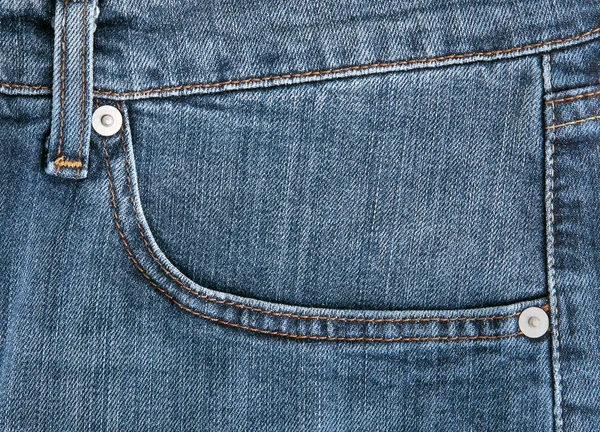 Blue jeans closeup — Stock Photo, Image