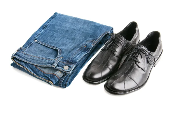 Jeans e stivali — Foto Stock