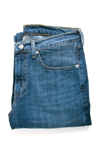 Pair of blue jeans — Stock Photo, Image