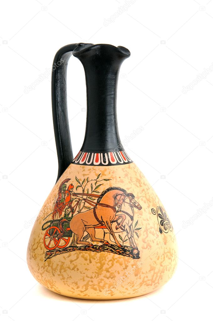 Traditional greek jug
