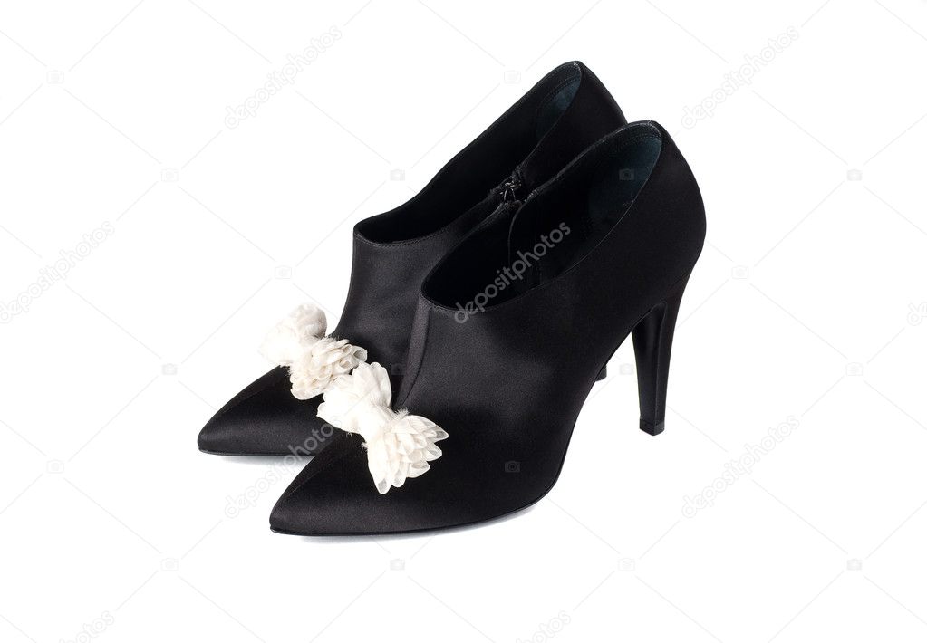 fancy black shoes
