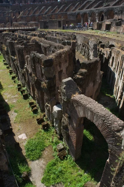 Colosseum, kelder gebied onder de arena — Stockfoto
